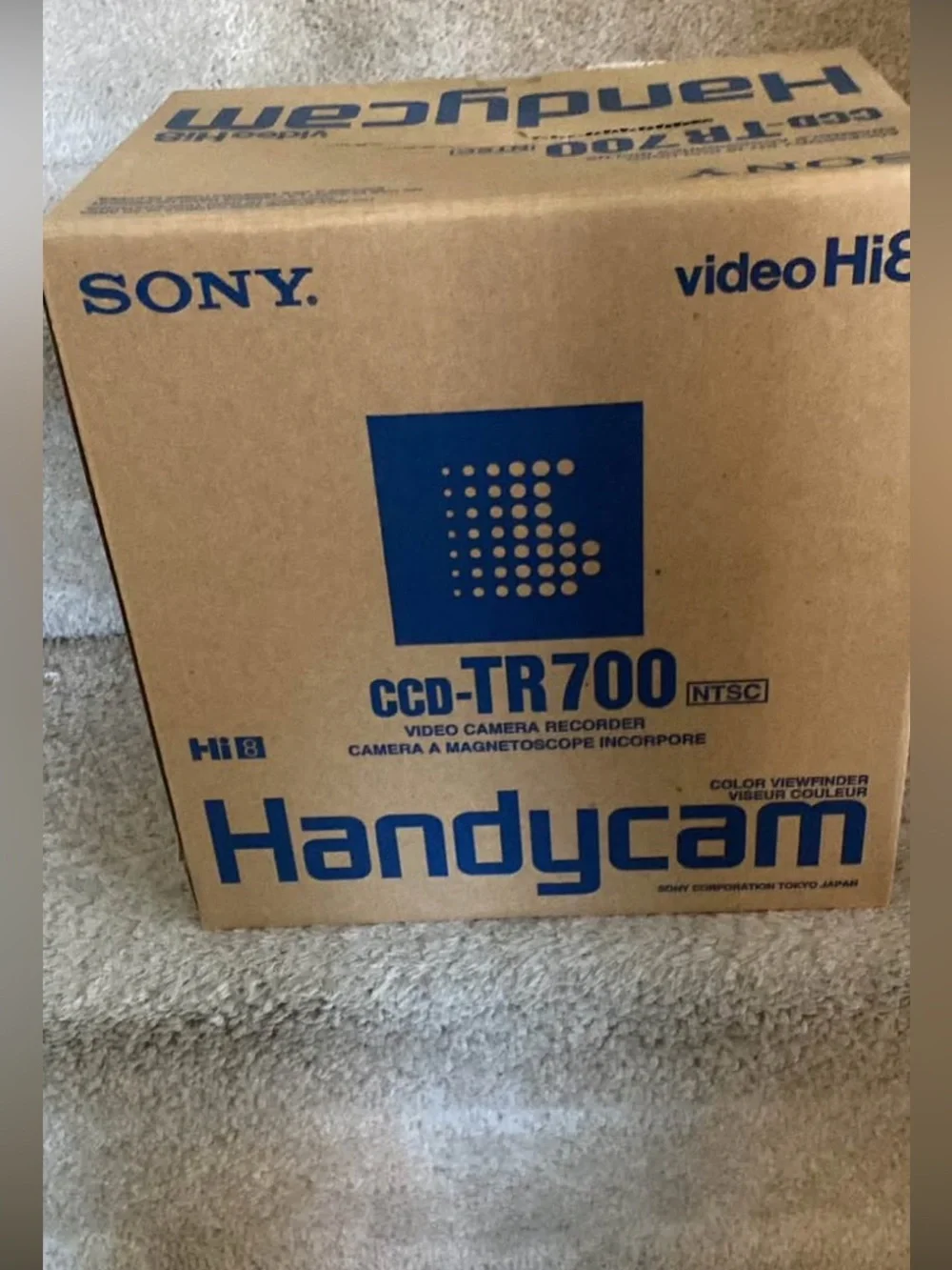 Vintage Sony Handycam Video Hi8